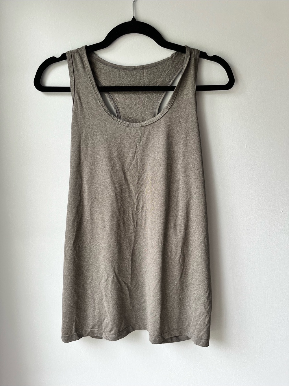 Telaleo- XXL Heather Gray Athletic Top - Stretchy Polyester